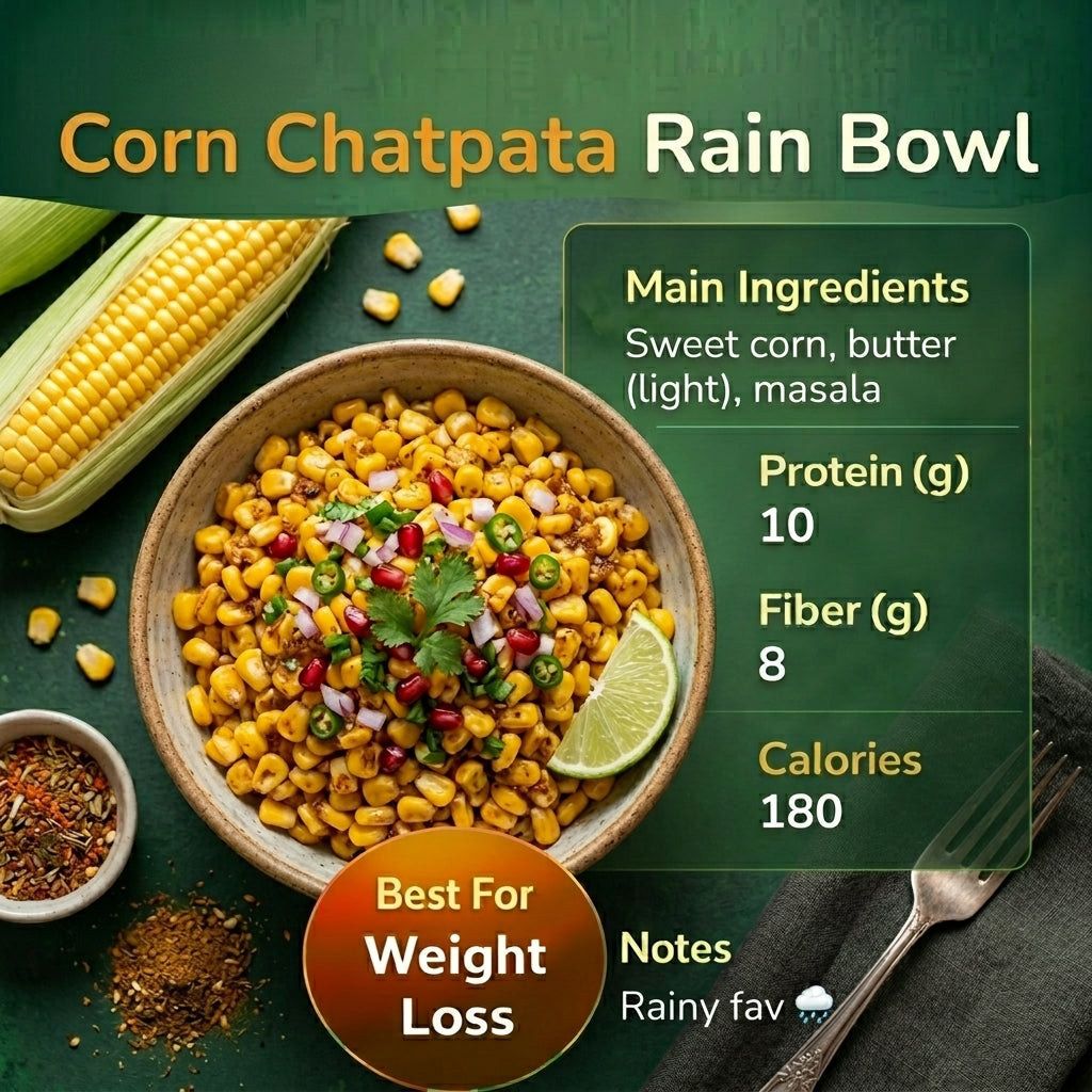 Corn Chatpata Rain Bowl