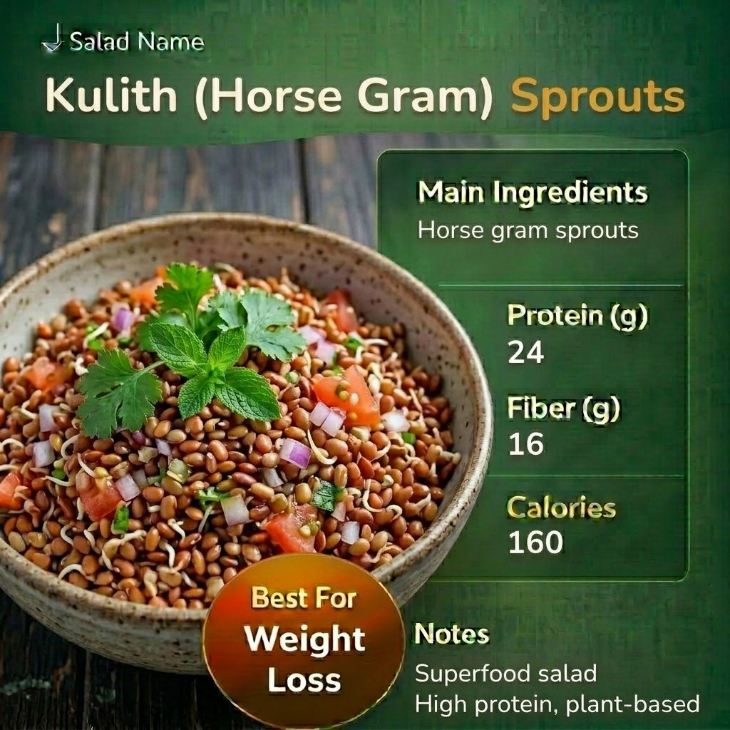Kulith (Horse Gram) Sprouts