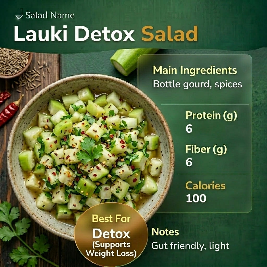 Lauki Detox Salad