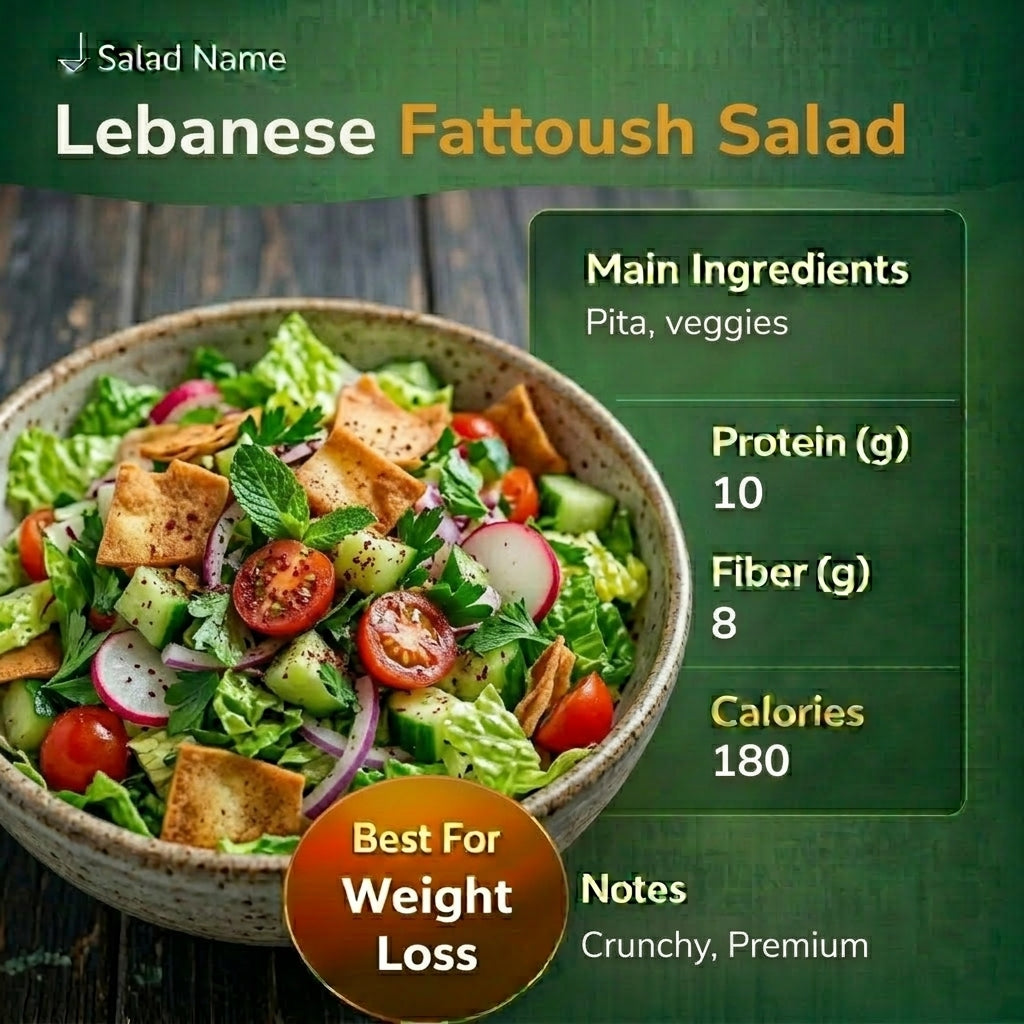 Lebanese Fattoush