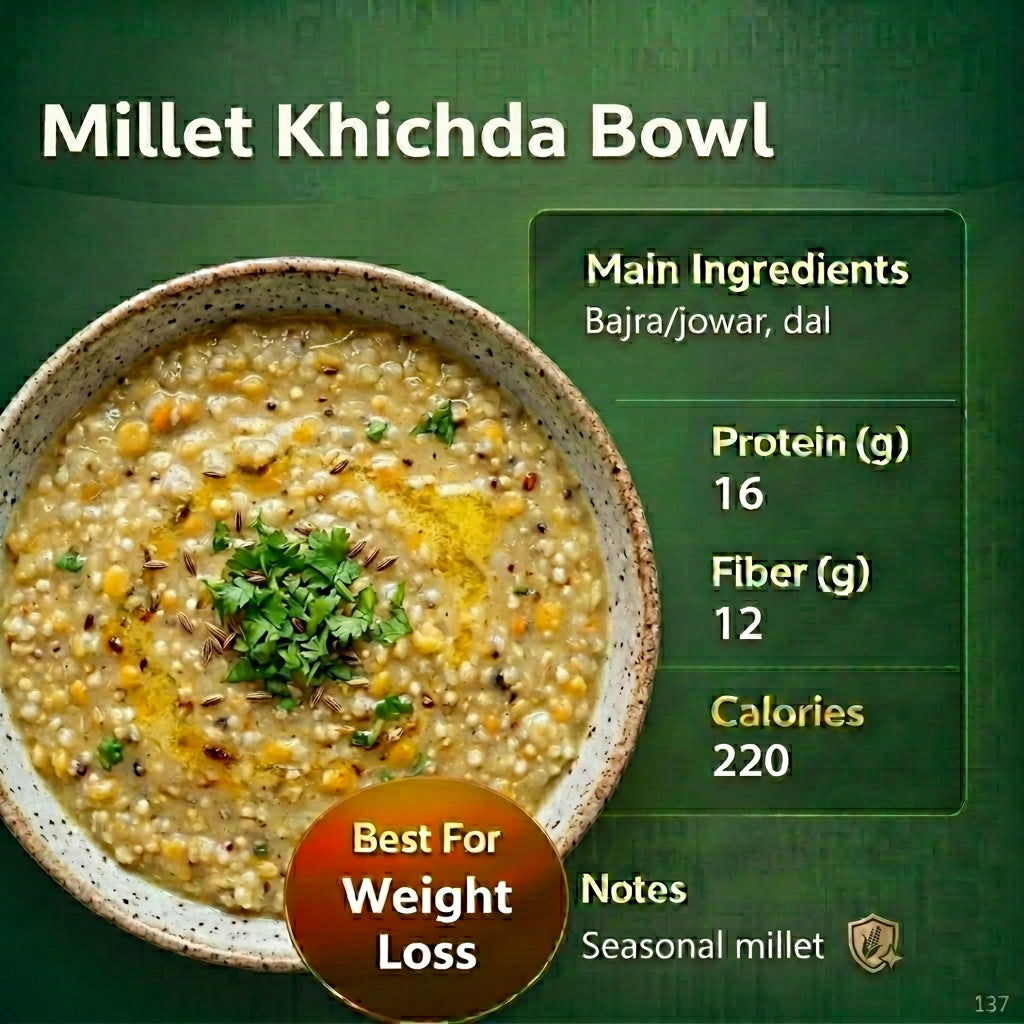 Millet Khichda Bowl