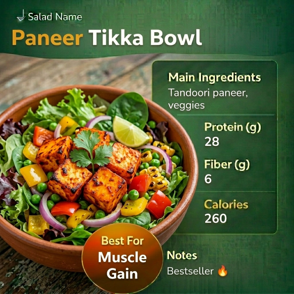 Paneer Tikka Bowl