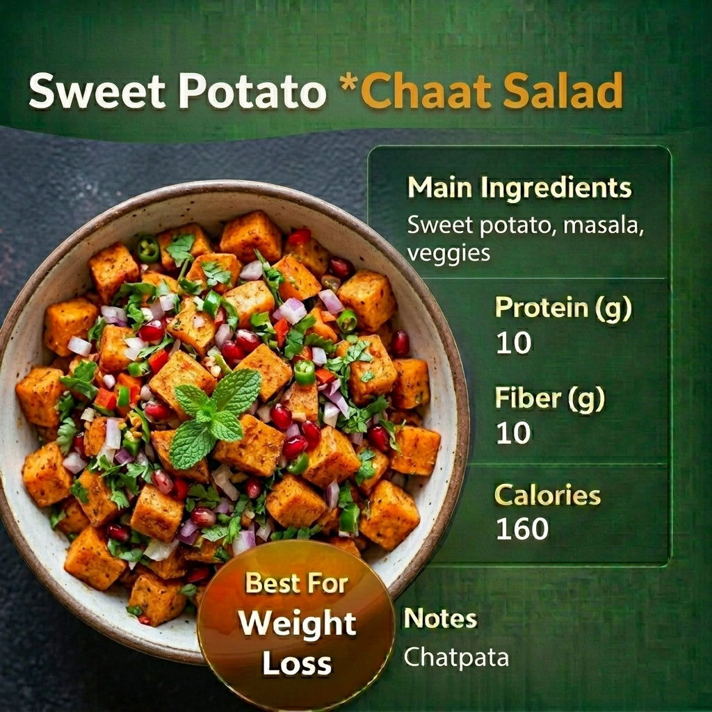 Sweet Potato Chaat