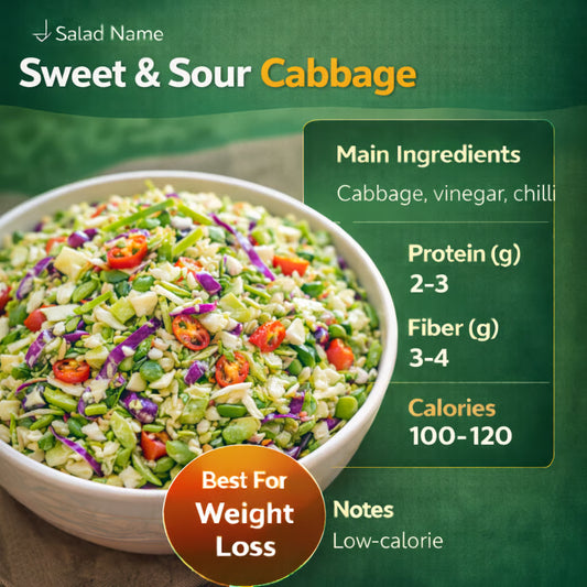 Sweet & Sour Cabbage Salad