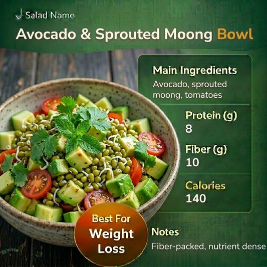 Avocado Sprouted Moong