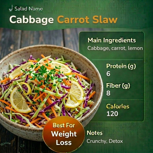 Cabbage Carrot Slaw