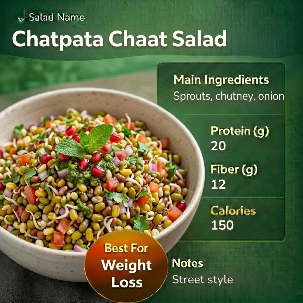 Chatpata Chaat Salad