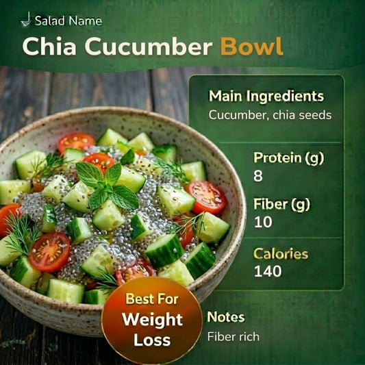 Chia Cucumber Bowl