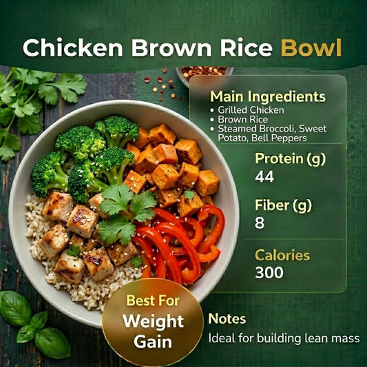 Chicken Brown Rice Bowl