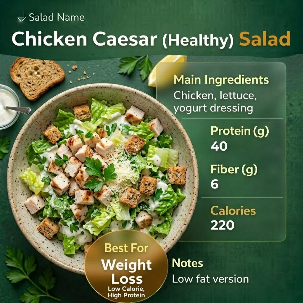 Chicken Caesar Healthy