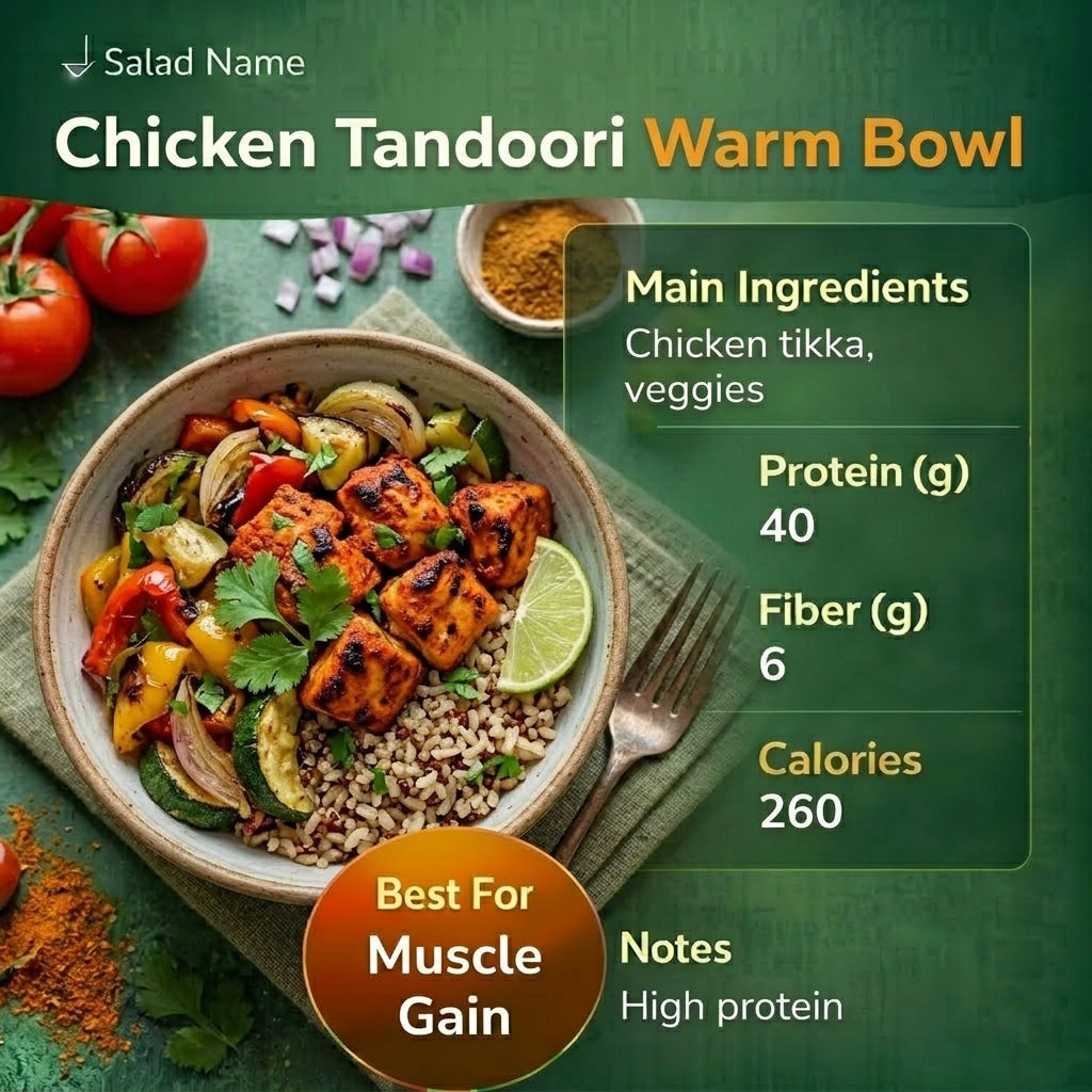 Chicken Tandoori Warm Bowl