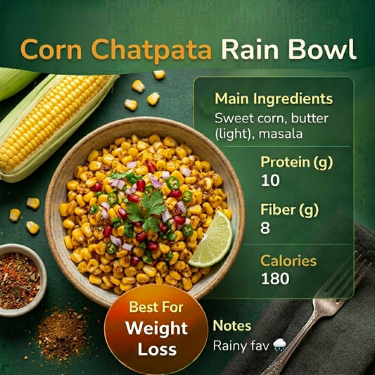 Corn Chatpata Rain Bowl