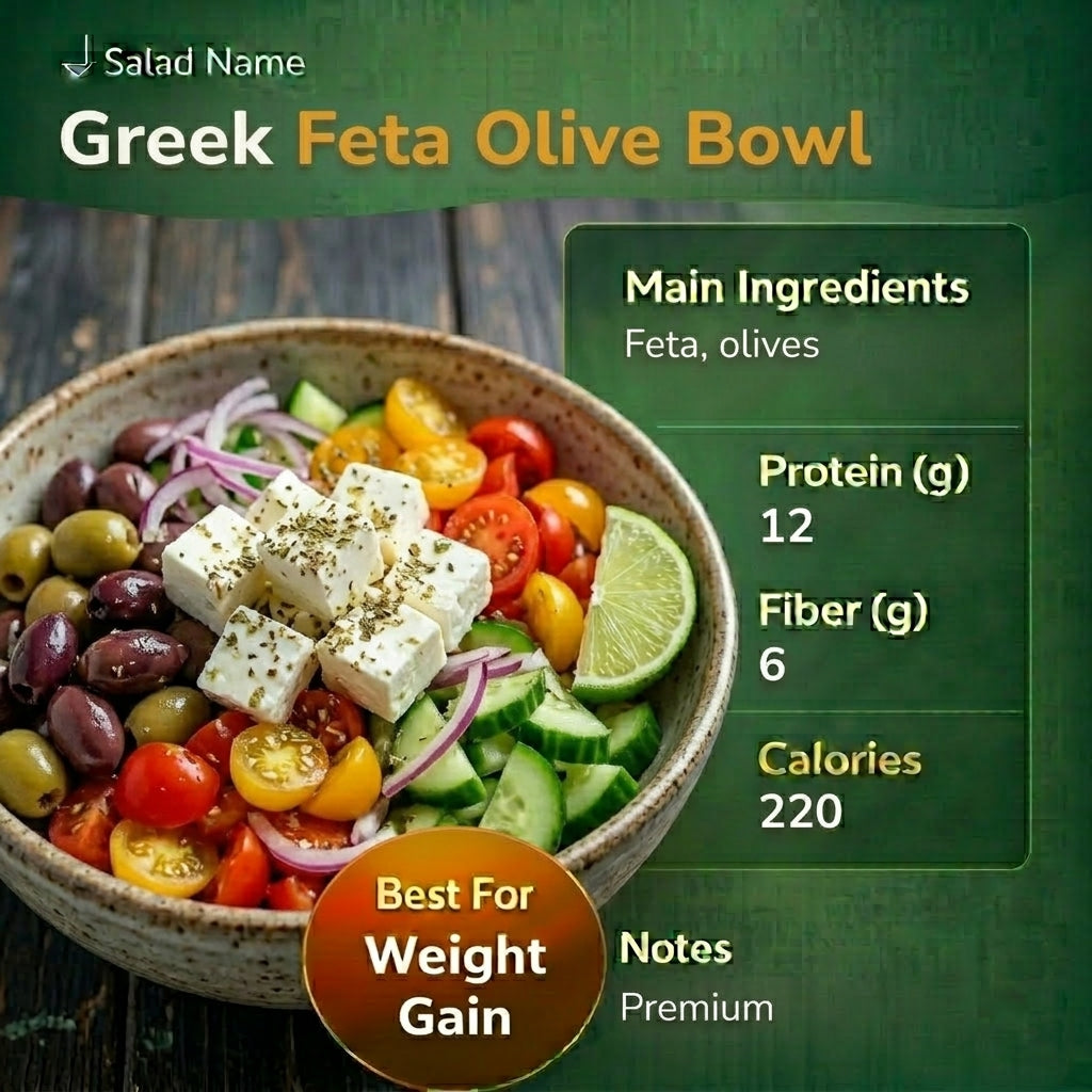 Greek Feta Olive Bowl