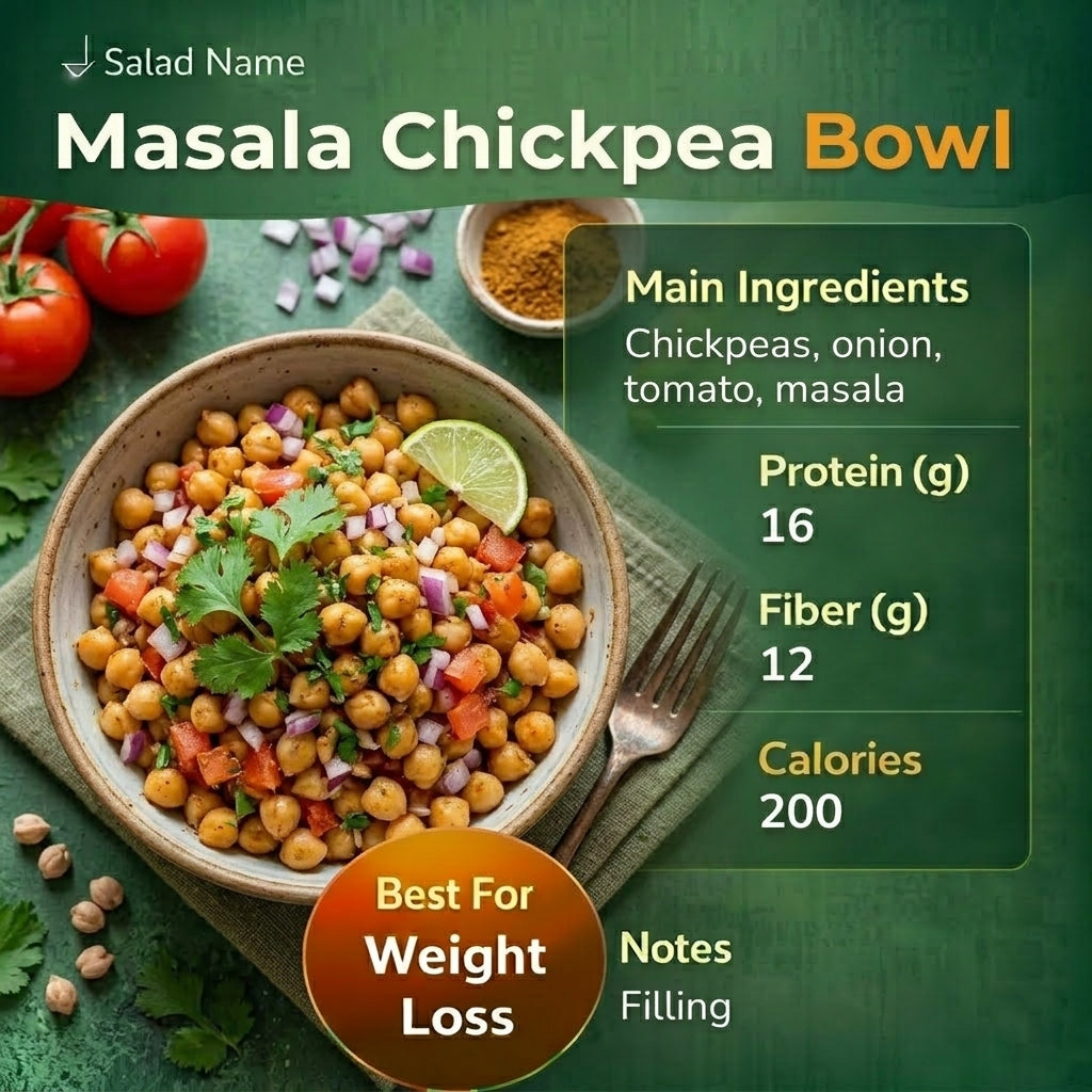 Masala Chickpea Bowl