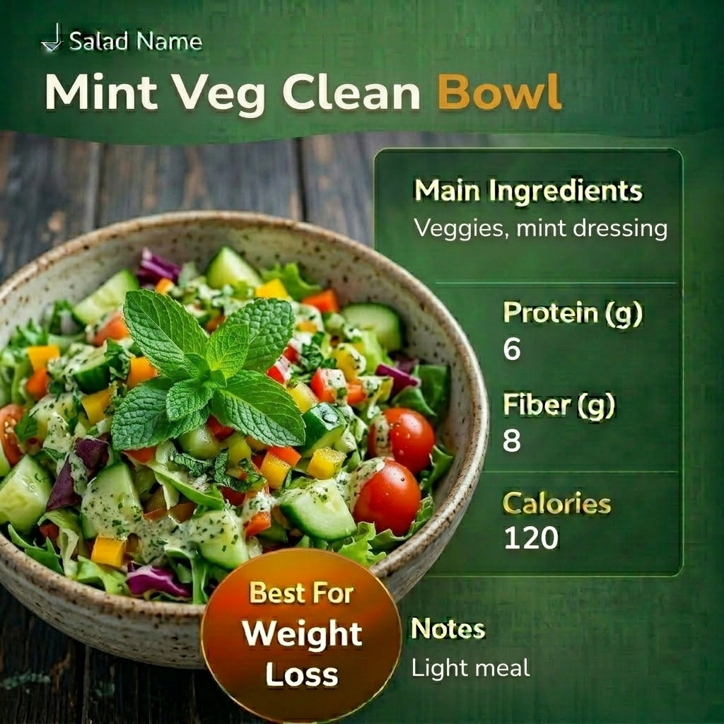 Mint Veg Clean Bowl