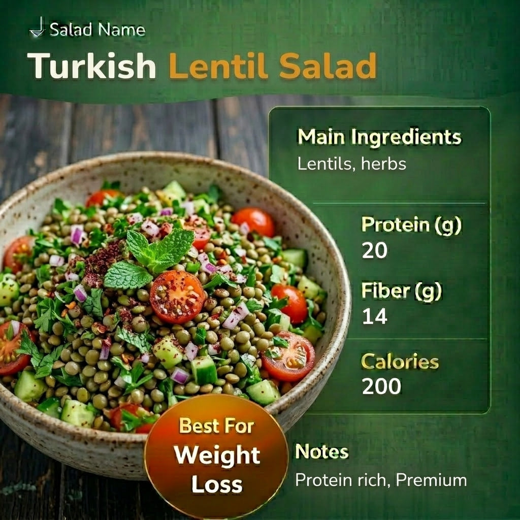 Turkish Lentil Salad