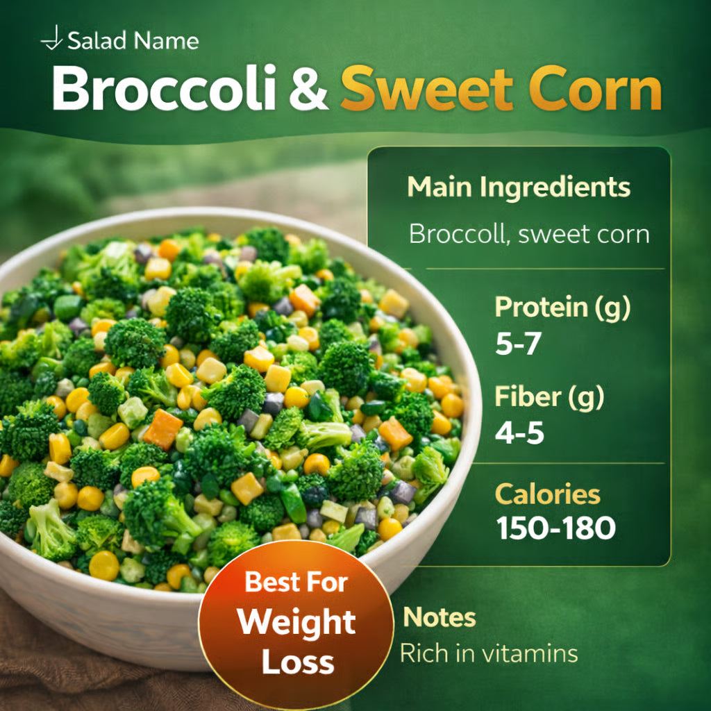 Broccoli & Sweet Corn Salad